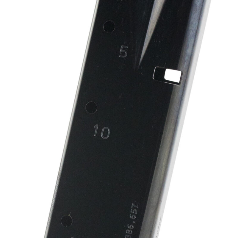 Mec-Gar MGSW5917B Standard  Blued Detachable 17rd 9mm Luger for S&W 659/5900/910/915