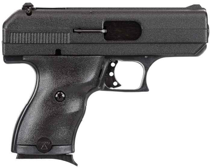 Hi-Point 916G C9  9mm Luger 8+1 3.50" Black Steel Barrel, Black Powder Coated Serrated Steel Slide, Black Polymer Frame, Black Plastic Grip, Galco Holster, Right Hand