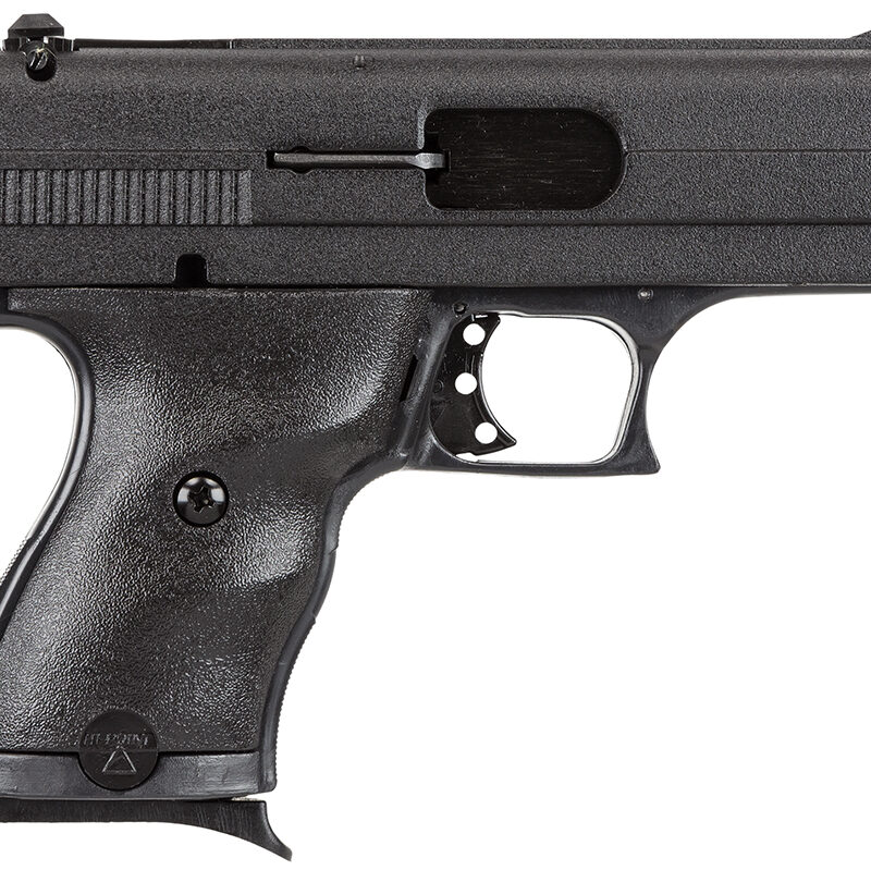 Hi-Point 916G C9  9mm Luger 8+1 3.50" Black Steel Barrel, Black Powder Coated Serrated Steel Slide, Black Polymer Frame, Black Plastic Grip, Galco Holster, Right Hand