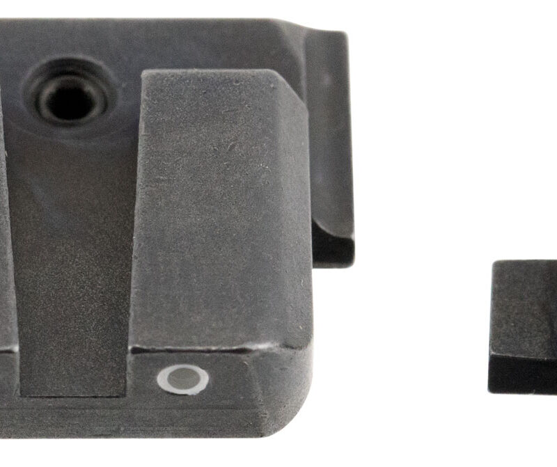 AmeriGlo SW801 Classic Tritium Sight Set for Smith & Wesson M&P  Green Tritium White Outline Front Sight-Green Tritium White Outline Rear Sight