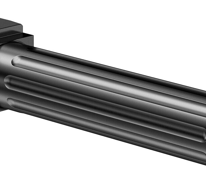 CMC Triggers 75521 Match Precision  Compatible w/Glock 19 Gen3-4 9mm Luger 4.01" Black DLC Stainless Steel Fluted/Match Grade/Threaded Barrel
