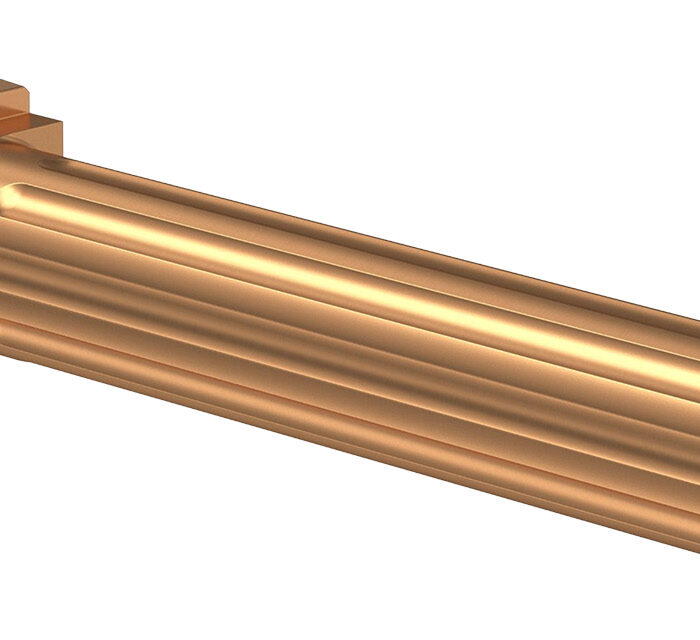 CMC Triggers 75523 Match Precision  Compatible w/Glock 19 Gen3-4 9mm Luger 4.01" Bronze DLC Stainless Steel Fluted/Match Grade/Threaded Barrel