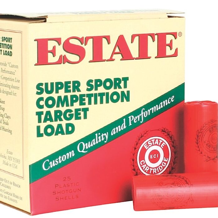 Estate Cartridge SS12H175 Super Sport Competition Target 12Gauge 2.75" 1oz 7.5Shot 25 Per Box/10 Case