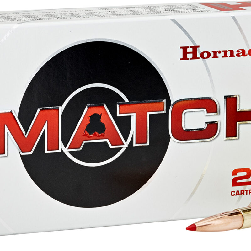 Hornady 82180 Match  300WinMag 195gr Extremely Low Drag Match 20 Per Box/10 Case