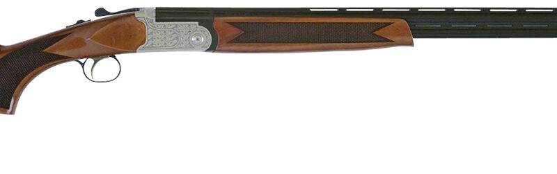 TriStar 30418 Setter S/T  410 Gauge 28" 2rd 3" Silver Engraved Rec Semi-Gloss Turkish Walnut Stock Right Hand (Full Size) Includes 5 MobilChoke