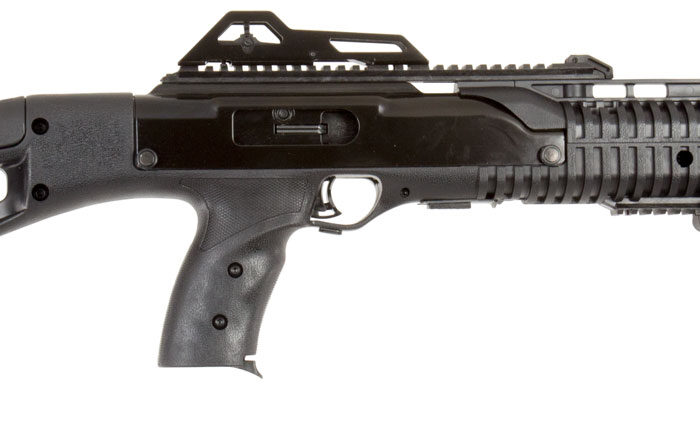 Hi-Point 3895TSFGT1 3895TS Carbine 380 ACP 10+1 16.50" Threaded Barrel, Black Metal Finish, Black All Weather Skeletonized Stock, Black Polymer Grip