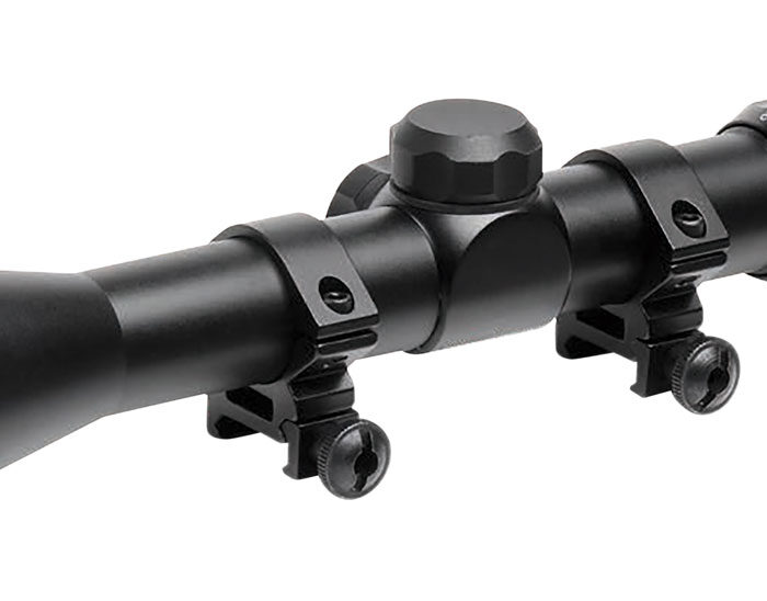 TruGlo TG-85394XB Buckline  Black Anodized 3-9x 40mm 1" Tube BDC Reticle