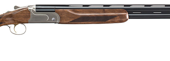 Charles Daly 930128 214E Sporting 12 Gauge 2rd 3" 30" Vent Rib Blued Barrel, Silver Finished Steel Receiver, Checkered Oiled Walnut  Stock & Forend, Includes 5 Choke Tubes