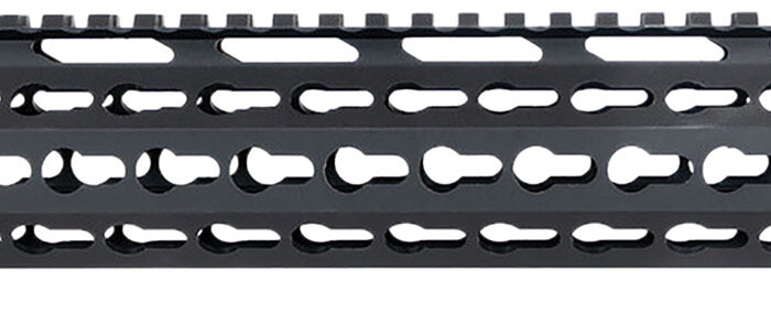 Aim Sports MTK13H308 AR Handguard  13.50" High KeyMod Style Made of 6061-T6 Aluminum with Black Anodized Finish for 308 Cal AR-10