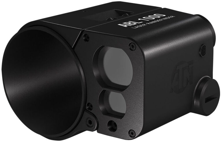 ATN ACMUABL1000 Auxiliary Ballistic Laser 1000 Black 1000 yds Max Distance Features Bluetooth
