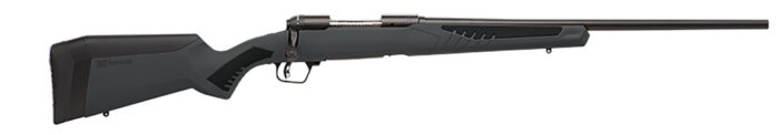 Savage Arms 57062 110 Hunter Full Size 204 Ruger 4+1 22" Matte Black Button-Rifled Barrel, Matte Black Drilled & Tapped Carbon Steel Receiver, Adj AccuStock Matte Gray Synthetic Stock, Right Hand