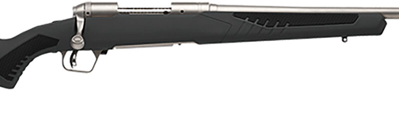Savage Arms 57052 110 Storm Full Size 270 Win 4+1 22" Matte Button-Rifled Barrel, Matte Drilled & Tapped Stainless Steel Receiver, AccuStock Matte Gray Synthetic Stock, Right Hand