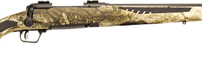 Savage Arms 57003 110 Predator 243 Win 4+1 24", Matte Black Metal, Mossy Oak Terra Fixed AccuStock with AccuFit