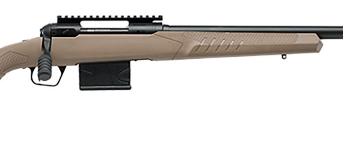 Savage Arms 57137 110 Tactical Desert 6mm Creedmoor 10+1 26", Matte Black Metal, Flat Dark Earth Fixed AccuStock with AccuFit