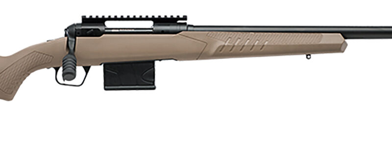 Savage Arms 57137 110 Tactical Desert 6mm Creedmoor 10+1 26", Matte Black Metal, Flat Dark Earth Fixed AccuStock with AccuFit