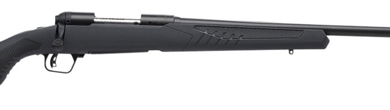 Savage Arms 57021 110 Long Range Hunter 6.5 Creedmoor 4+1 26", Matte Black Metal, Gray Fixed AccuStock with AccuFit