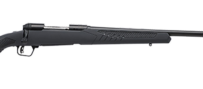 Savage Arms 57034 110 Long Range Hunter 6.5x284 Norma 3+1 26", Matte Black Metal, Gray Fixed AccuStock with AccuFit Stock