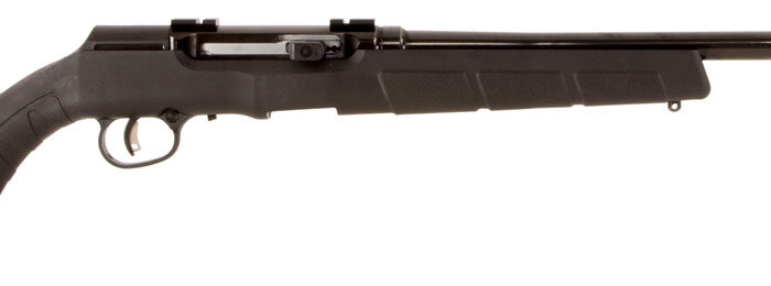 Savage Arms 47007 A Series Magnum Full Size 17 HMR 10+1 22" High Luster Heavy Barrel, High Luster Drilled & Tapped Carbon Steel Receiver, Matte Black Fixed Synthetic Stock, Right Hand