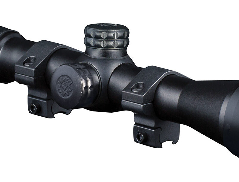 Konus 7267 KonusPro  Matte Black 3-9x32mm AO 1" Tube Engraved 30/30 Duplex Reticle Includes Mounting Rings