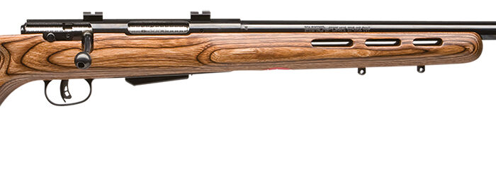 Savage Arms 18529 25 Lightweight Varminter-T 204 Ruger 4+1 Cap 24" Matte Black Rec/Barrel Natural Brown Laminate Fixed Thumbhole Stock Right Hand (Full Size) with Detachable Box Magazine