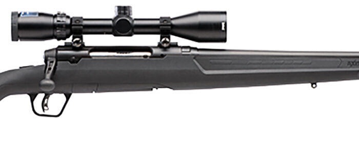Savage Arms 57093 Axis II XP Full Size 6.5 Creedmoor 4+1 22" Matte Black Button-Rifled Barrel, Matte Black Carbon Steel Receiver, Matte Black Synthetic Stock, Bushnell Banner 3-9x40mm, Right Hand