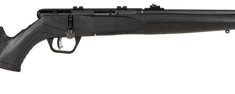 Savage Arms 70514 B Series F Compact 22 WMR 10+1 18" Matte Blued Button Rifled Barrel, Matte Blued Drilled & Tapped Carbon Steel Receiver, Matte Black Fixed Synthetic Stock, Right Hand