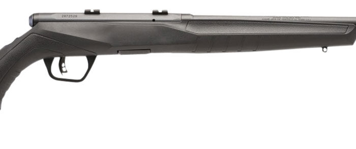 Savage Arms 70840 B17 F Compact 17 HMR 10+1 18" Matte Black Button Rifled Barrel, Matte Black Drilled & Tapped Carbon Steel Receiver, Matte Black Fixed Synthetic Stock, Left Hand