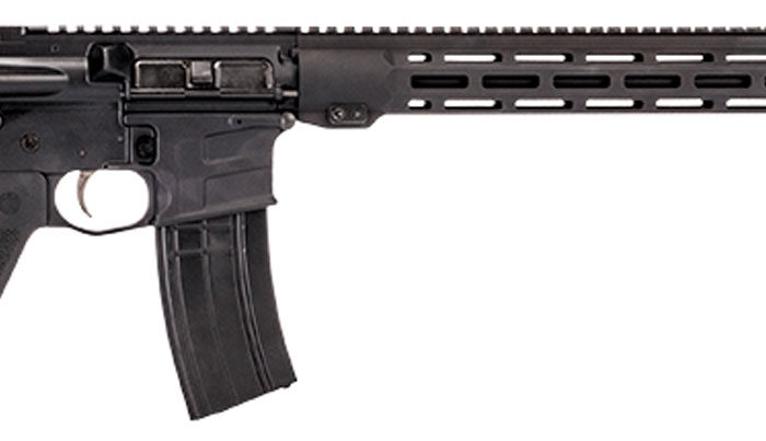 Savage Arms 22932 MSR 15 Recon LRP 6.8 SPC 25+1 18" Matte Black Carbon Steel Barrel, Matte Black Aluminum Receiver, Black Adjustable Magpul CTR Stock, Black Hogue Rubber Grip