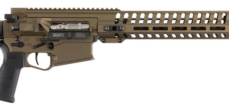 Patriot Ordnance Factory 01467 Revolution Gen4 308 Win,7.62x51mm NATO 16.50" 20+1 Burnt Bronze 6 Position MFT BMS Minimalist Stock MLOK