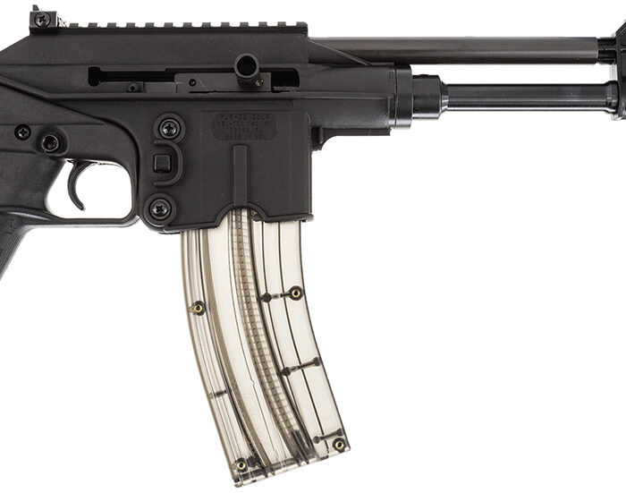 Kel-Tec PLR22BLK PLR22  22 LR 26+1 10.20" All Black Steel/Threaded Barrel & Polymer Frame w/Picatinny Rail & Polymer Grip