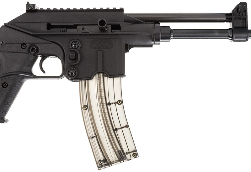 Kel-Tec PLR22BLK PLR22  22 LR 26+1 10.20" All Black Steel/Threaded Barrel & Polymer Frame w/Picatinny Rail & Polymer Grip