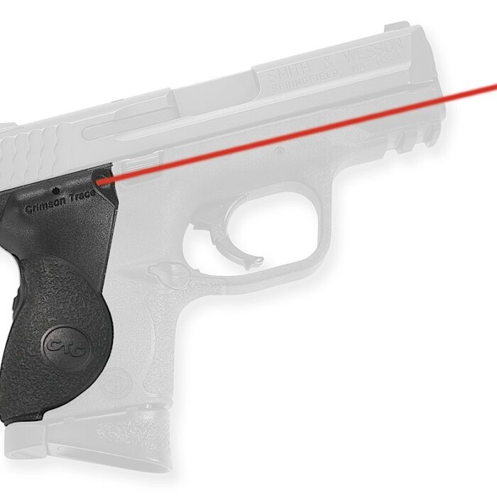 Crimson Trace 0121201 LG-661 Lasergrips  Black Red Laser Smith & Wesson M&P Compact