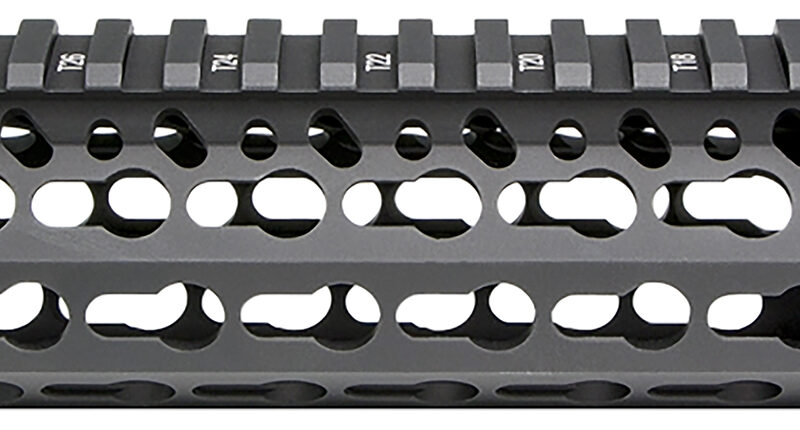 BCM KMRA7556BK KMR Alpha Handguard 7" Keymod Style Made of Aluminum with Black Anodized Finish for AR-15
