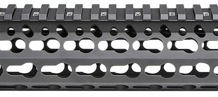 BCM KMRA10556BK KMR Alpha Handguard 10" Keymod Style Made of Aluminum with Black Anodized Finish for AR-15