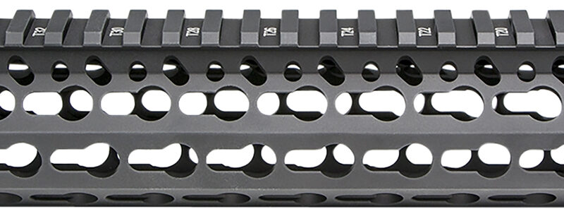 BCM KMRA10556BK KMR Alpha Handguard 10" Keymod Style Made of Aluminum with Black Anodized Finish for AR-15