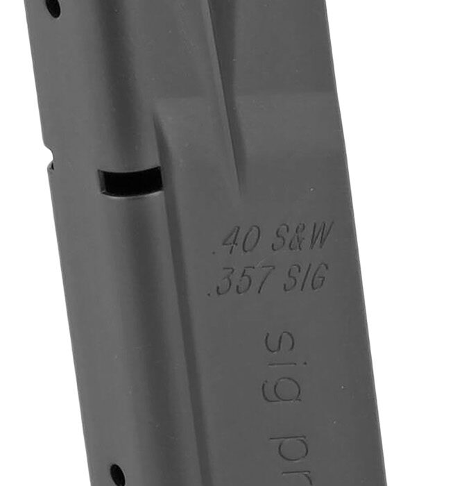 Sig Sauer MAG20224312 SP2022  12rd 40S&W/357Sig For Sig Pro 2340/P2022/2009 Blued Steel
