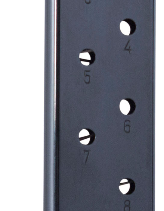 Mec-Gar MGBR3808B Standard  8rd Detachable w/Finger Rest 380 ACP Fits Bersa Thunder Blued Carbon Steel