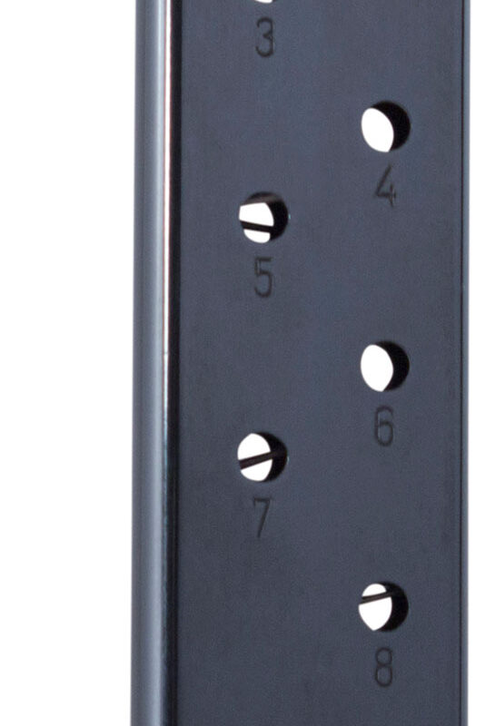 Mec-Gar MGBR3808B Standard  8rd Detachable w/Finger Rest 380 ACP Fits Bersa Thunder Blued Carbon Steel