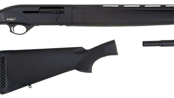 TriStar 24130 Viper G2 Youth 20 Gauge 3" 5+1 24" Black Barrel/Receiver, Black Fixed SoftTouch Youth & Adult Stock,  Includes 3 MobilChoke & 2" Barrel Extension