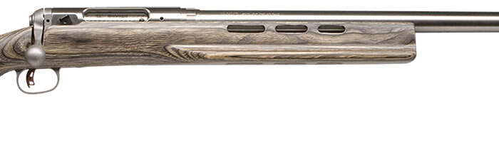 Savage Arms 18615 12 Benchrest Full Size 308 Win 1rd 29" Matte Stainless Button Rifled Barrel &  Drilled & Tapped Receiver, Gray Fixed Laminate Stock, Right Hand