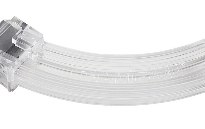 Champion Targets 40420 Replacement Magazine Single Stack Clear Rotary 25rd 22 LR Fits Ruger 10/22