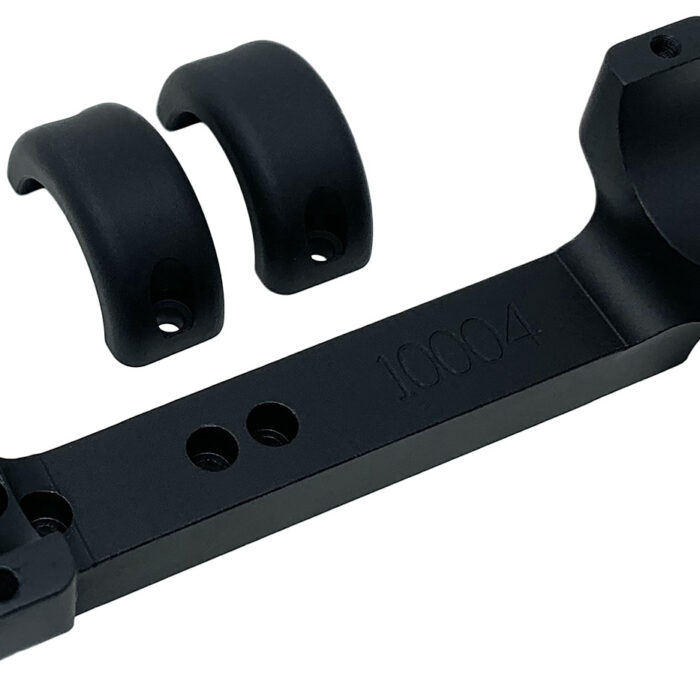 DNZ 10004 Game Reaper Thompson/Center Scope Mount/Ring Combo Matte Black 1"
