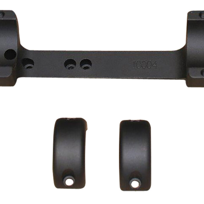 DNZ 10006 Game Reaper Thompson/Center Scope Mount/Ring Combo Matte Black 1"