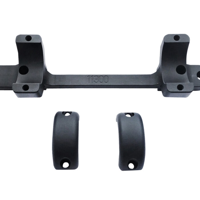 DNZ 21300 Game Reaper-Howa Scope Mount/Ring Combo Matte Black 1"