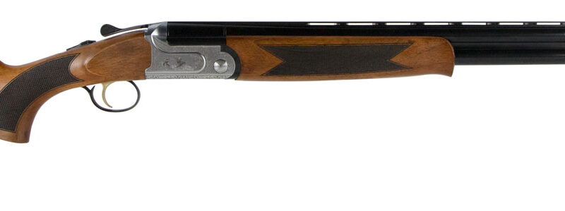 Dickinson GW12W30P Green Wing  12 Gauge Break Open 3" 2rd 30" Black Vent Rib Barrel, Silver Engraved Aluminum Receiver, Wood Stock, Right Hand
