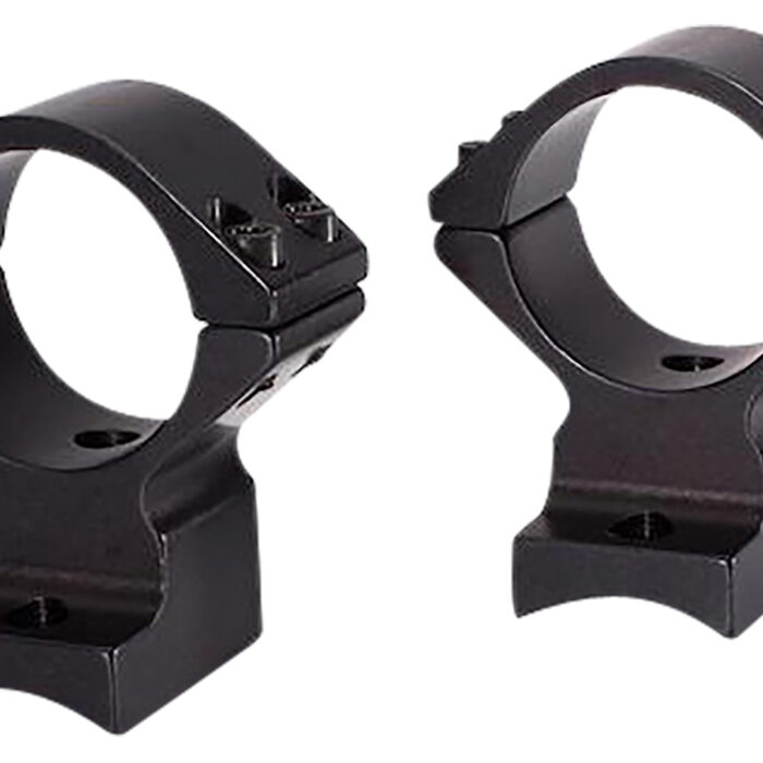 Talley 930702 Scope Mount/Ring Combo  Black Anodized 1" Tube Winchester Model 70 Low Rings