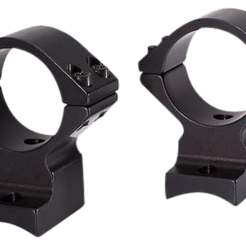 Talley 930702 Scope Mount/Ring Combo  Black Anodized 1" Tube Winchester Model 70 Low Rings