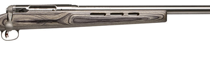 Savage Arms 18890 12 F/TR Full Size 223 Rem 1rd 30" Matte Button Rifled Barrel, Matte Stainless Steel Receiver Drilled & Tapped, Satin Gray Fixed Laminate Stock, Right Hand