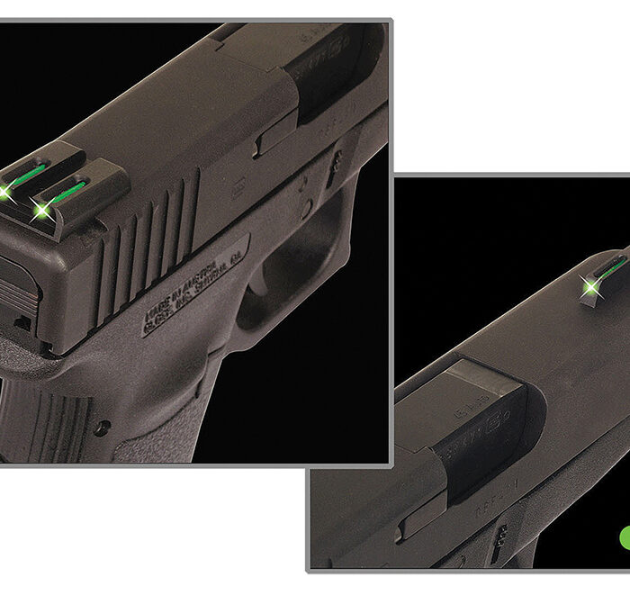 TruGlo TG131MPT TFO  Green/Tritium/Fiber Optic Front Sight-Yellow/Tritium/Fiber Optic Rear Sight Smith & Wesson M&P