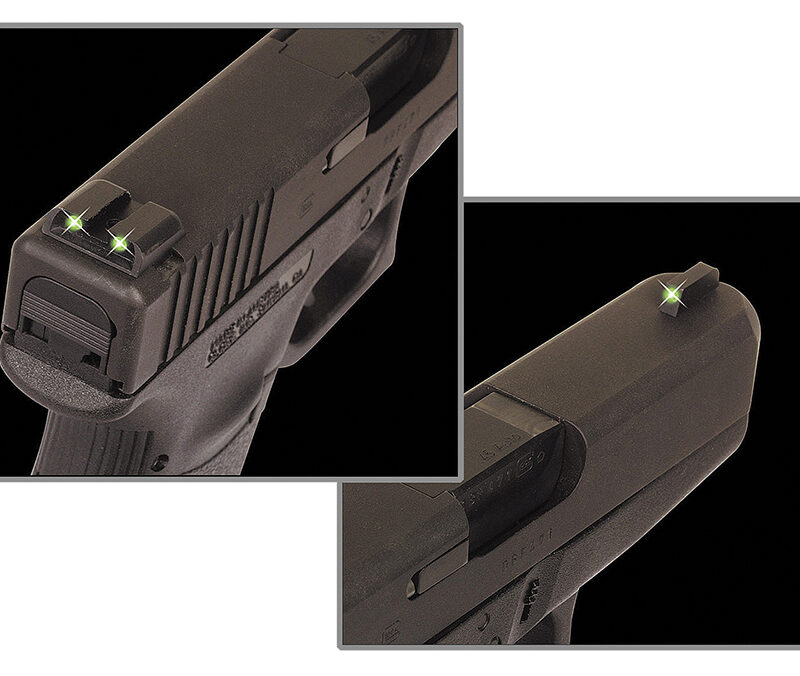 TruGlo TG231MP Tritium  Black | Green Tritium Front Sight Green Tritium Rear Sight
